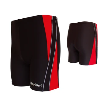 men's square leg swim trunks