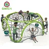 Gmich Outdoor Children Climbing Wall With Climbing Rope Net Frame