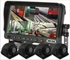 7 inch rear view System with waterproof Car Auto Shutter Camera