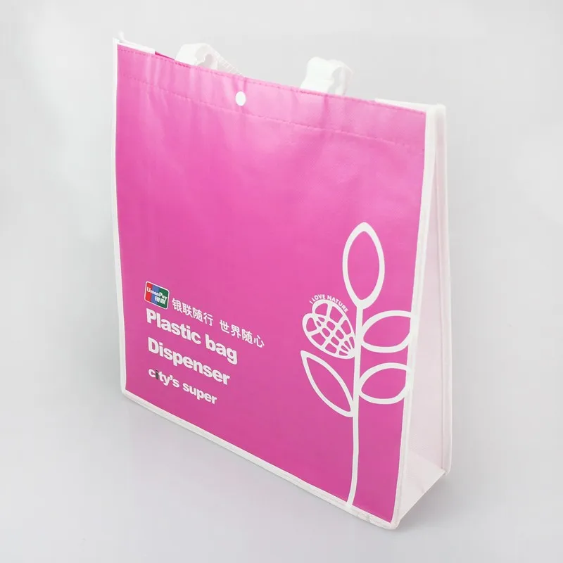 Nw8001 Promotional Cheap Polypropylene Die Cut Laminated Tnt Tote Pp ...
