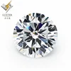 Manufacturers direct 1A white round zircon rough stone one hundred pills a pack , can be customized man zircon ring