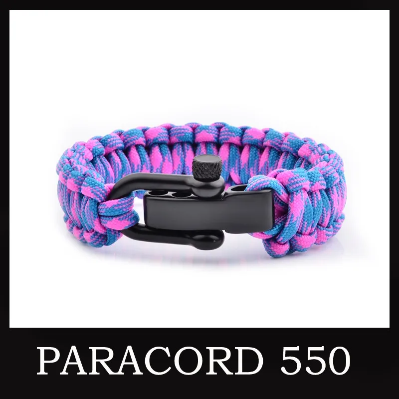 custom paracord survival bracelet