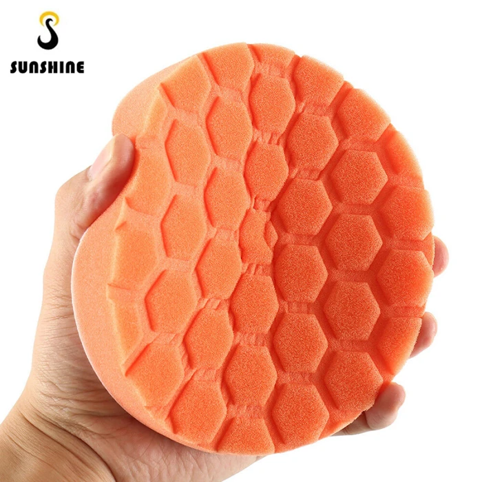 Buffing Sponge Polishing Pad Kit Set 5 Pcs 3/4/5/6/7 Inch Hexagonal