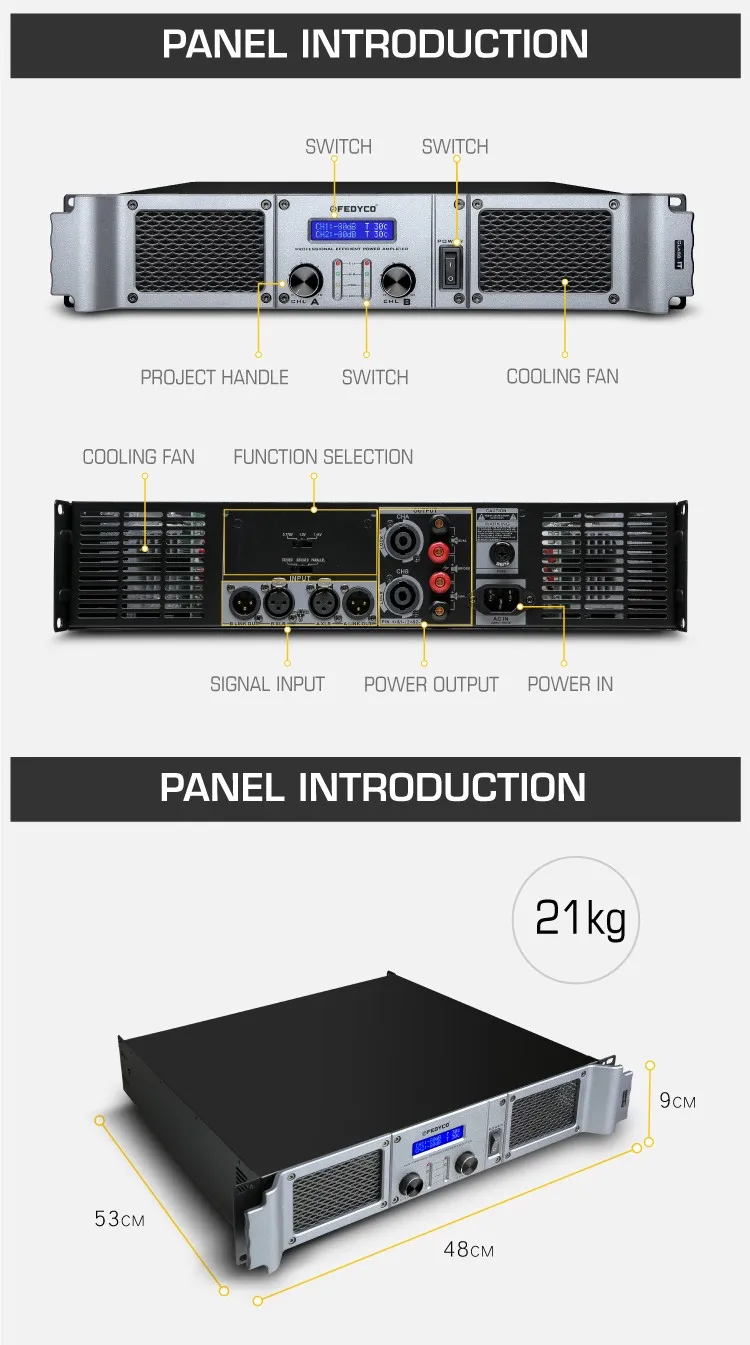 Tx2500mk2 Professional Power Amplifier Made In China Buy Power