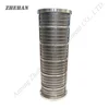 stainless steel 304 solid waste drum screen for manure dewatering machine