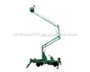 Towable boom lift for sale trailer mounted boom lift truck used for cherry picker