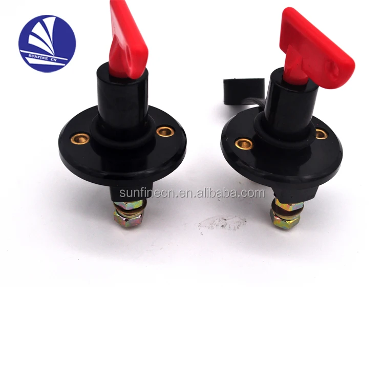 Battery Cut Off Kill Switch Master Isolator Heavy Duty 180 Amp 12v 24v Universal