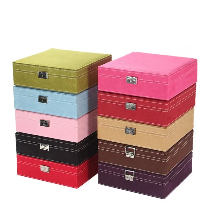 Joyas Caja De Almacenamiento Con Cerradura De Joyas Caja De Regalo
