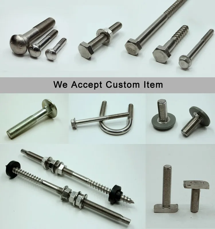 A2 70 M10x1.25 10.9 Grade 8 Stainless Steel Bolts Full Thread Stainless