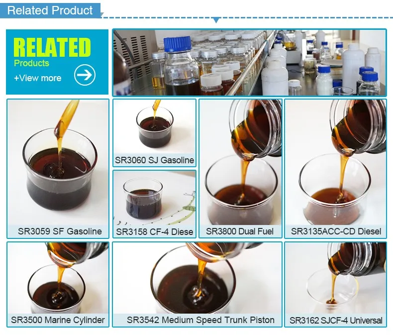 High Quality Raw Materials Lubrication Oil For Car Engines Sl Gasoline