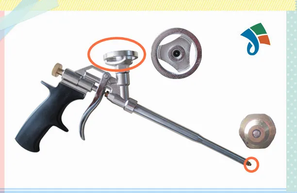 best quality reasonable price Plastic handle pu foam gun