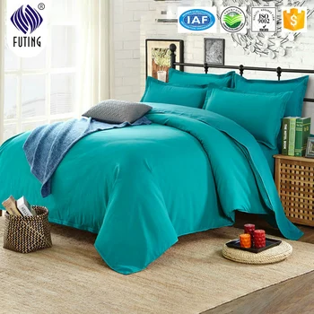 China Supplier Pure Color 100 Microfiber Comforter Set King