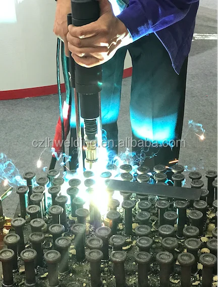 welding process of shear connector