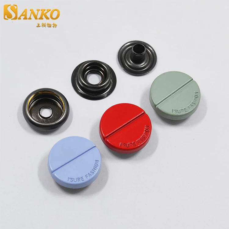 colored snap button 1