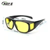 2019 hot sale safe driving at night vision goggles driver driving polarized HD night vision sports glasses