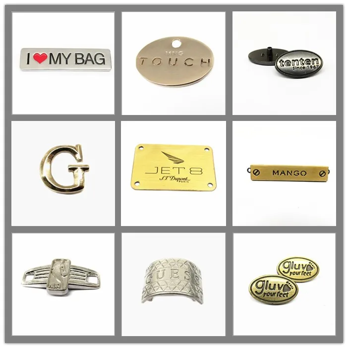 Custom Metal Name Plate Separate Alphabet Letter Labels And Tags For ...