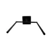 Heavy duty floor motorcycle tail box display rack