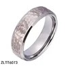 high quality 8mm uneven brushed tungsten carbide promise ring men/womens wedding hammered effect band ring