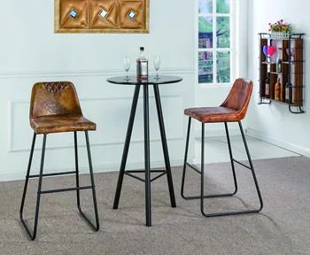 Cheap Used Commercial Leather Bar Stool For Sale Dc7323 ...