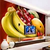 High Quality Banana Grape Cherry Background Wallpaper Patterned Wallpaper Girl Room Wallpaper