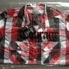 Casual Men's short sleeve shirt , check design