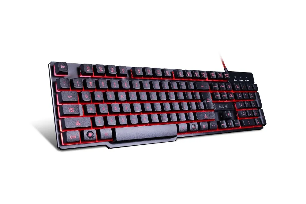3-Color Switch Backlight USB Wired Gaming PC/Laptop Keyboard Teclado Gamer Computer accessories