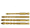 Extended thread double R hex shank cross drill bit for glass ceramic walls for sale