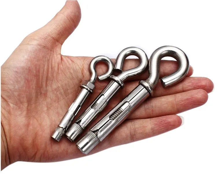 Stainless Steel Eye Hook Bolt Expansion Sleeve Anchor Buy Stainless