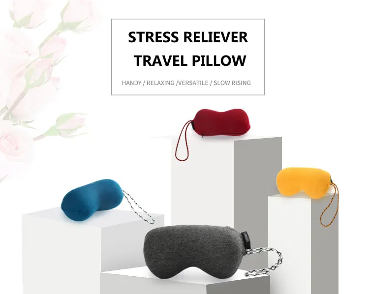 Anti Stress Toy Pillow Outdoor Urethane Cervical Memory Foam Nap