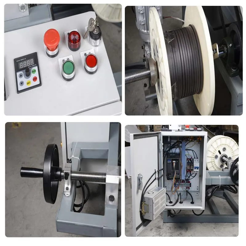 2020 Qipang Hot Sale Metal Wire Winder And Takeup Wire Rope Coiling