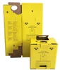2.0L Paper board medical disposal sharps container and safety box for discard used syrings and lancet