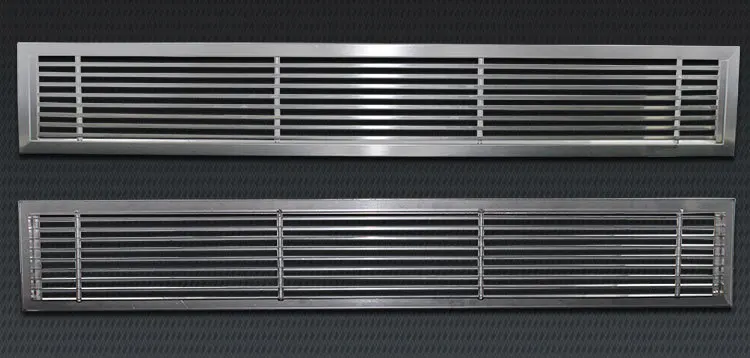 Metal Vent Cover Stainless Steel Air Grille Wall Metal Air ...