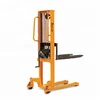 1500kg Double Mast Fixed Fork Manual forklift Pallet Stacker