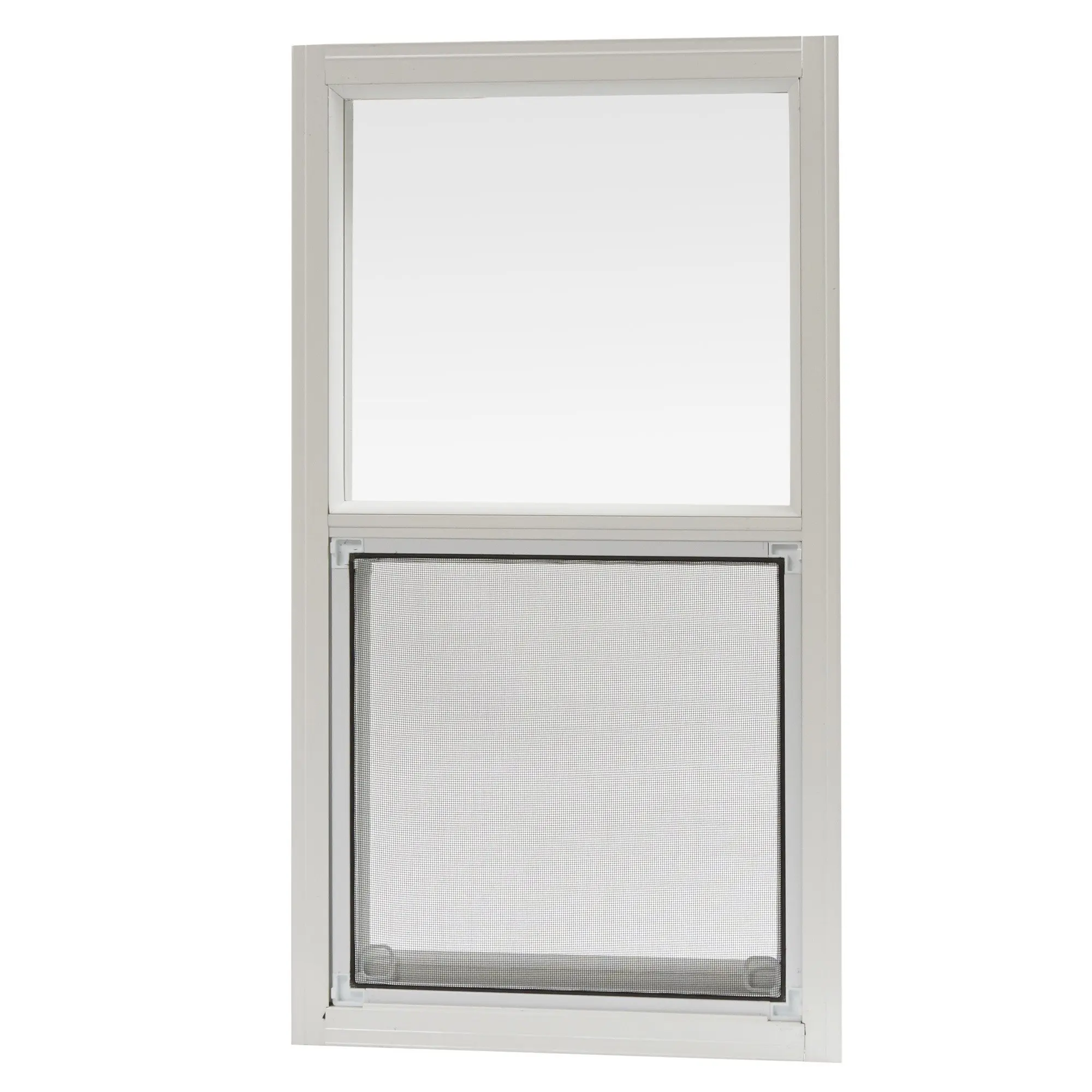Park Ridge Products AMHMF1427PR Park Ridge Mill Finish 14 in Aluminum Mobile Home Single Hung Window x 27 in Silver
