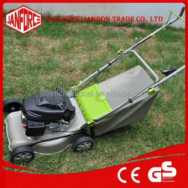 18 inch gas hand push lawn mower with B&S500E engine