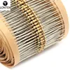 Lonten New Arrival 43Valuesx20Pcs=860pcs 1/4W Metal Film Resistors Assorted Kit Set 1 ohm ~ 1M ohm Resistance Resistors Pack for