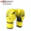 yellow /white adult and children classics LOGO training boxing glove