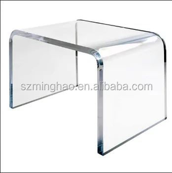 Clear Acrylic Lucite Coffee Table Lucite Bed Side Table Buy Clear Plastic Coffee Tables Acrylic Lucite Waterfall Coffee Table Narrow Side Table Product On Alibaba Com