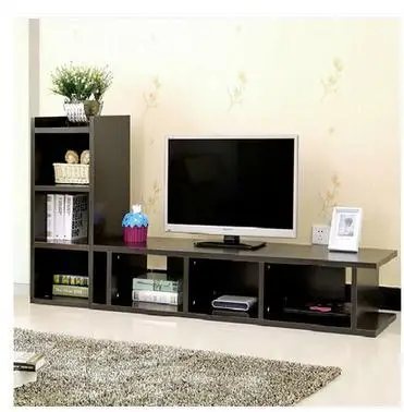 Simple Modern Wooden Tv Stand With Bookshelf Cabinet Stands Wood Product On Alibaba