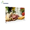 disattachable food industry use straight pop up frame tension fabric display for trade show