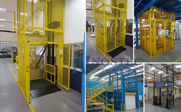 Hydraulic Cargo Lift Warehouse Small Cargo Lift Electric Cargo Lift ...