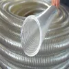 The factory directly high-quality PVC wire spiral reinforced hose PVC hose with electrostatic steel wire for oil transfer