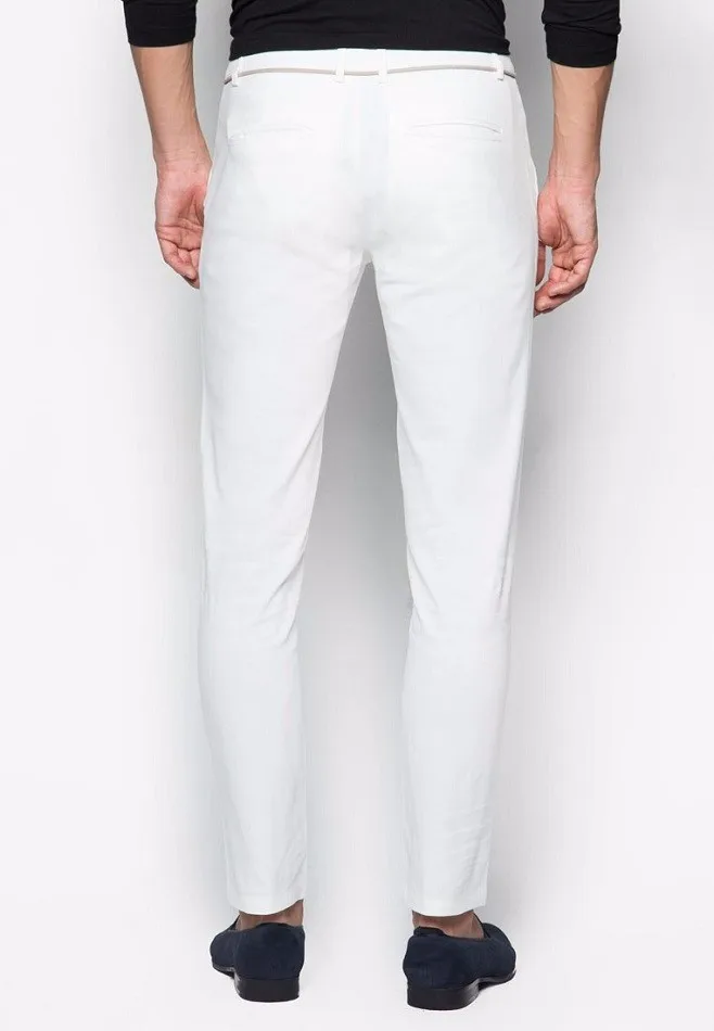 Wholesale Long Skinny White Casual Chino Pants For Men - Buy Skinny ...