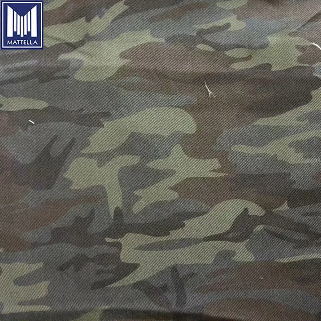 camo denim fabric