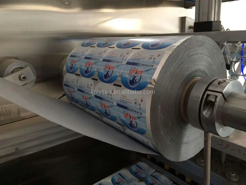Precut aluminum foil sealing lids for yogurt cup