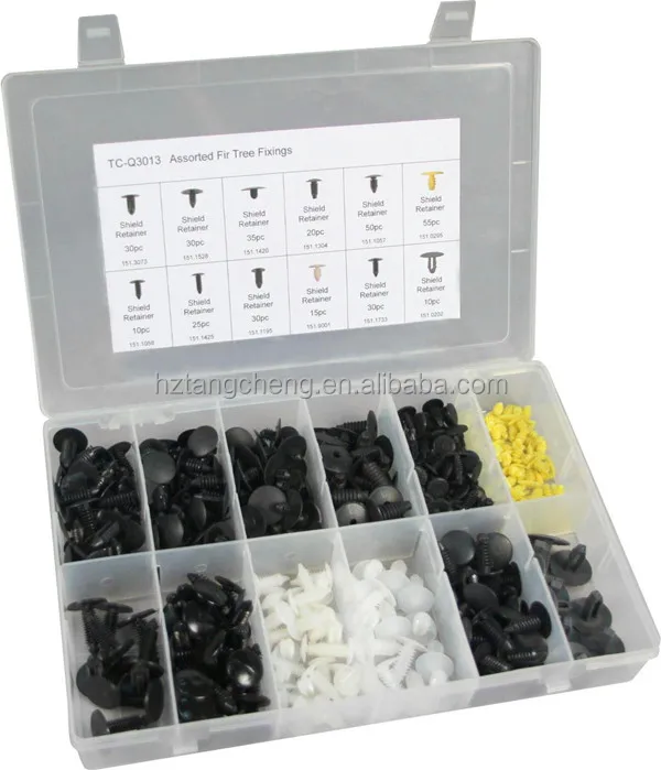 340pc Trim Clip Assortment Plastic Auto Body Fasteners Buy Plastic
