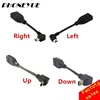 90 Degree Up & Down Angled Mini USB Type B to USB Female OTG Cable 10cm short mini usb otg cable For Car Audio DVD GPS
