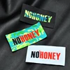Custom Artwork Personalized Woven Labels Clothing Hem Tags Neck labels size tag