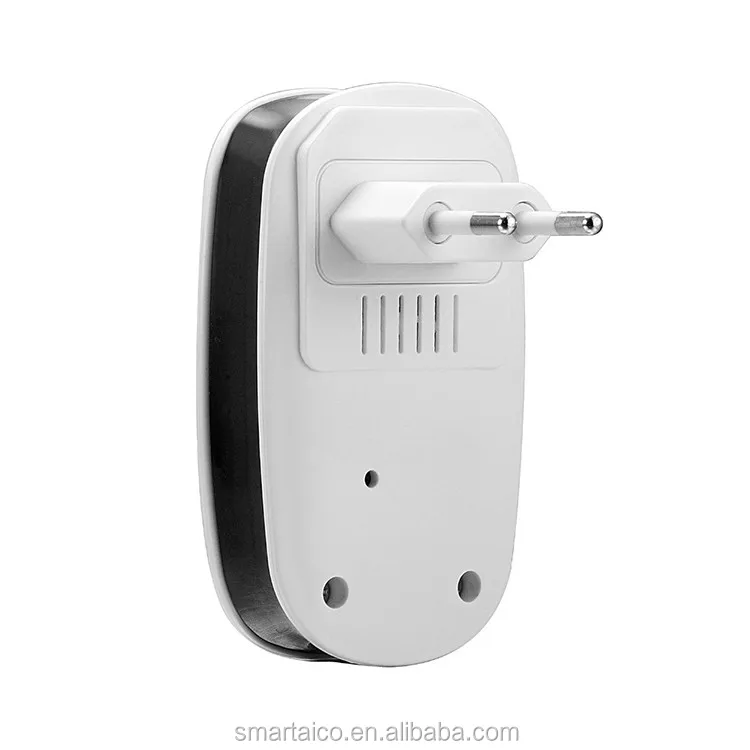 433mhz Greeting Door Bell Alarm System Ac220v Plug Wireless Doorbell