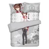 King Size Digital Printed Anime 3D Cartoon Bedding Sets 4pcs Sets